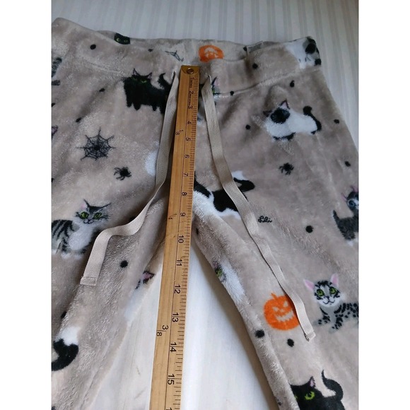 Cat Creations Pants Medium Pajama Plush Fall Stretch Comfort Lounge Sleep - Picture 5 of 11